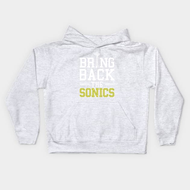 Bring Back The Sonics Kids Hoodie by deadright